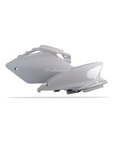 Caches latéraux CRF450 05-06 WH Polisport 8602600001