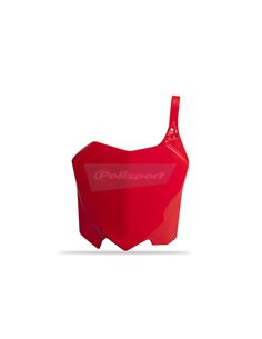 Honda CRF250R - Porta-Número Frontal Vermelho - Modelos 2010-13 Polisport 8656700003