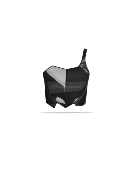 Honda CRF250R - Porta-Número Frontal Preto - Modelos 2010-13 Polisport 8656700002