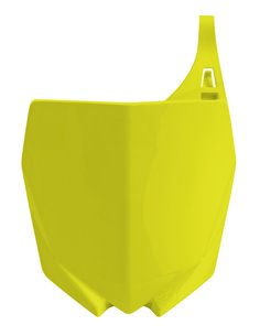 Front cover number plate YZ / YZF FLUO YE Polisport 8678400006