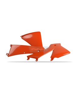 KTM SX - Caches de Radiateur Orange - Modèles 2001-04 Polisport 8424000002