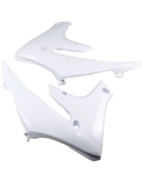 Yamaha YZ250F, YZ450FX, WR450F - Caches de Radiateur Blanc - Modèles 2019-20 Polisport 8415100002