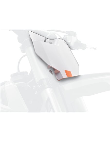 Tapa frontal portanúmeros delantero KTM 19- WH Polisport 8666400002