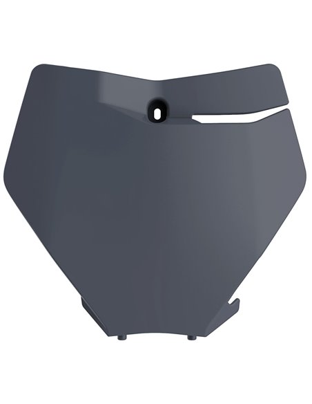 Tapa frontal portanúmeros davanter KTM 19- GREY Polisport 8666400007