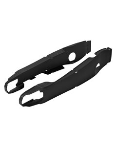 Yamaha YZ125,YZ250 - Swingarm Protectors Black - 2008-20 Models Polisport 8456800001