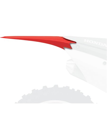 Honda CRF250R - Rear Fender Red - 2018-20 Models Polisport 8554100001
