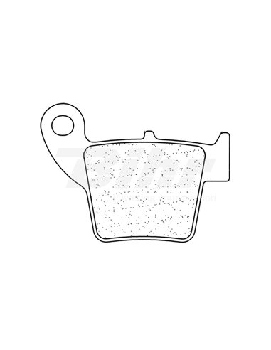 Sintered brake pads set CL Brakes (1076X59)