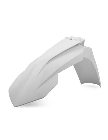 KTM 250 SX,EXC,EXC-F,XC,XC-W,XCF-W - Garde-Boue Avant Blanc - Modèles 2017-20 Polisport 8574200002