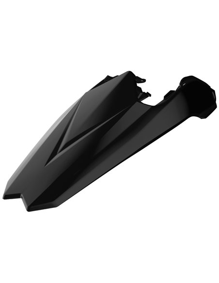 Beta RR 2T,4T - Garde-Boue Arrière et Caches Latéraux Noir Polisport 8556000002