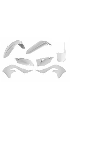 Plastics Kit KXF450 19- WH Polisport 90817