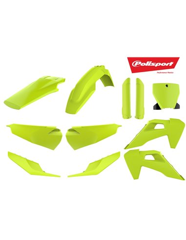 Husqvarna TC, FC - Kit de Plàstica Groc Fluo - Models 2019-20 Polisport 90799