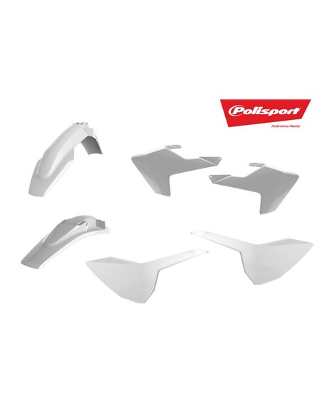 Kit plastique TE / FE 17-19 WH Polisport 90724