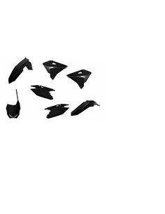Suzuki RM125,250 - MX Restyling Kit Black - 2001-08 Models Polisport 90865