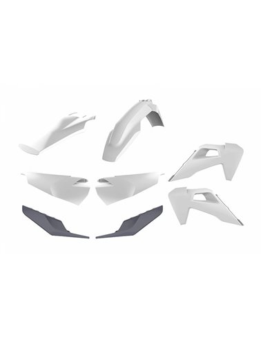 Husqvarna TE/FE - Enduro Plastic Kit White - 2020 Models Polisport 91021