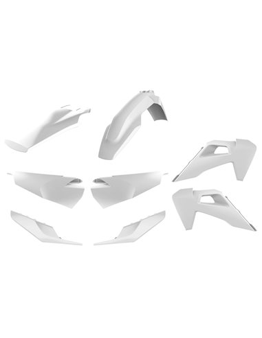 Husqvarna TE / FE - Kit de Plàstica MX Blanc - Models 2020 Polisport 91023