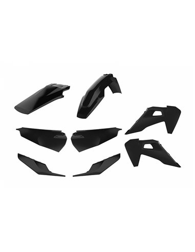 Husqvarna TE/FE - Enduro Kit Plastique Noir - Modèles 2020 Polisport 91022