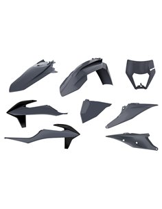 KTM EXC,EXC-F,XC-W,XCF-W - Kit de Plásticos Nardo Grey - Modelos 2020 Polisport 90917