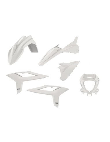 Beta RR 2T/4T - Kit de Plásticos Branco para Enduro - Modelos 2020 Polisport 90929