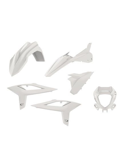 Beta RR 2T/4T - Kit de Plásticos Branco para Enduro - Modelos 2020 Polisport 90929