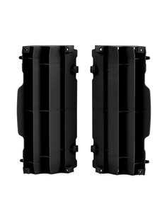 Black Radiator Grilles for KTM - 2007-15 Polisport Models 8455300001