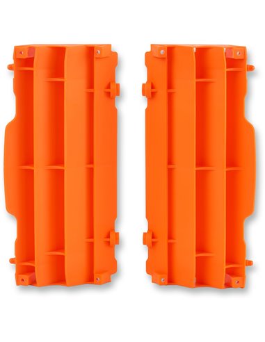 Grelhas do radiador laranja para KTM - Modelos Polisport 2007-15 8455300002