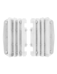 Yamaha YZ250F,YZ450F - Radiator Louvers White - 2007-09 Models Polisport 8458100001