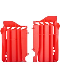 Honda CRF250R - Grelhas de Radiador Vermelhas - Modelos 2014-15 Polisport 8455700002