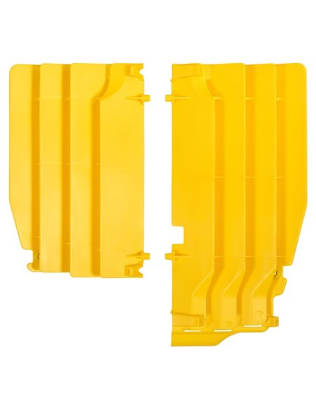 Suzuki RMZ250 - Grille Radiateur Jaune - Modèles 2010-18 Polisport 8456100002