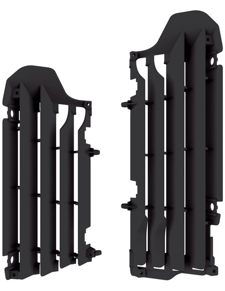 Grilles de radiateur RMZ450 18- BK Polisport 8464800001