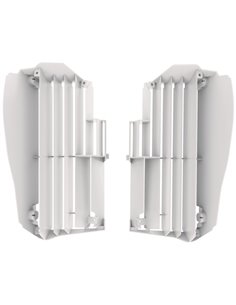Yamaha YZ250F,YZ450FX,WR450F - Radiator Louvers White - 2019-20 Models Polisport 8464700001