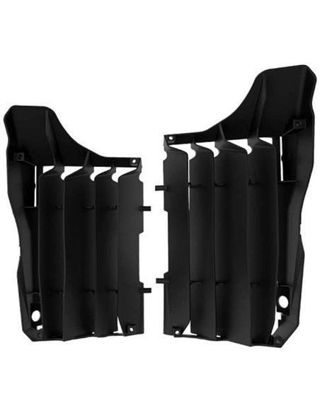 Honda CRF250R - Rejillas de Radiador Negras - Modelos 2018-19 Polisport 8464200001
