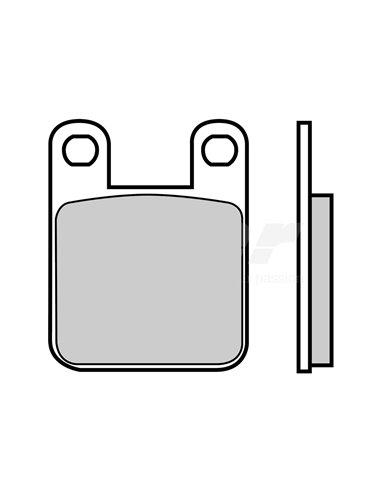 Organic brake pads Brembo 07BB1205