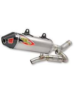 Sistema de escape T-6 Euro Stainless With Titanium Canisters & Carbon End Cap PRO CIRCUIT 0151745H