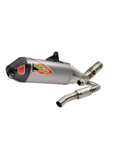 Sistema de escape T-6 Euro inoxidável com recipientes de titânio e tampa de carbono PRO CIRCUIT 0141925H