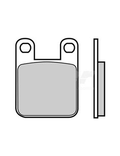 Plaquettes de frein Brembo 07BB12TT organiques