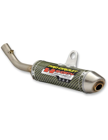 Silenciador de escape Ti-2 Shorty Carbon Kevlar Titanium PRO CIRCUIT 1151665K