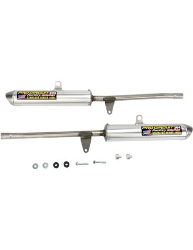 Silencieux d'échappement 304 Factory Sound PRO CIRCUIT SQY87350-SE