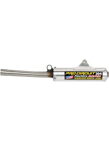 Pro Circuit 304 Honda CR250R silencer: aluminum, stainless steel cover