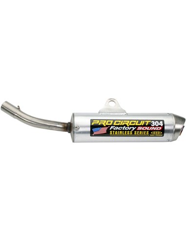 Pro Circuit 304 Yamaha YZ85 silencer: aluminum, stainless steel cover