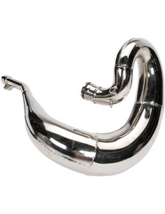 Tubo de escape prateado e Gnarly Suzuki FMF 023060
