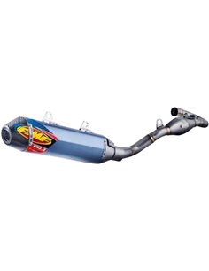 Sistema d'escapament Titanium & Carbon Blue Anodized Ktm FMF 045.588