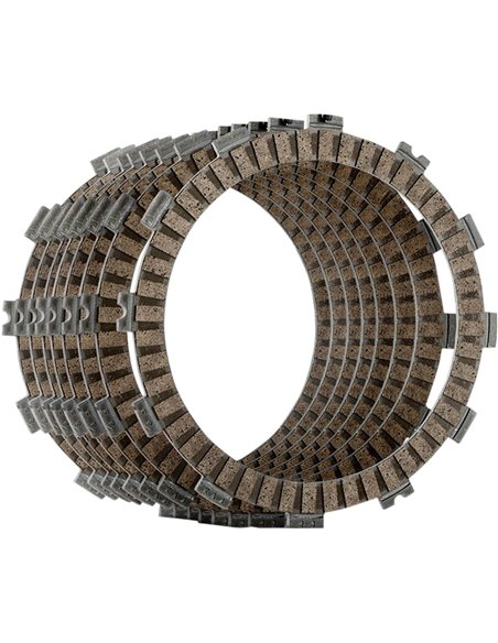 Kit de discos de embrague de fricción 8-Set Kawasaki HINSON FP058-8-001