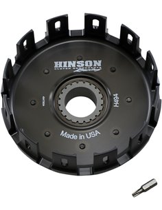 Campana de embrague Billetproof W/ Kickstarter Gear & Cushions Honda HINSON H494