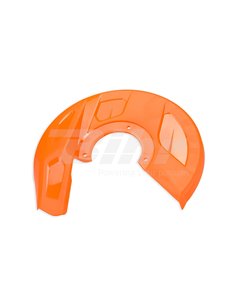 Protector disco delantero y pinza ART valido Ø270 naranja