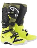 Botas de motocross Alpinestars TECH7 Amarelo fluorescente Laranja. | Black | Army Green 7