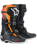Bottes Motocross Alpinestars Tech 10 Noir / Gris / Orange 7