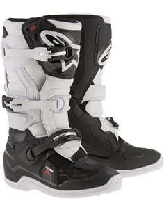 Youth Tech 7S Offroad Alpinestars Boots Black/White 8