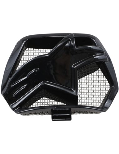 Protetor de queixo exalado Black Gloss Alpinestars 8983019-1180-Os