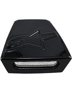 Adorno de saída de ar traseiro preto brilhante Alpinestars 8983219-1180-Os