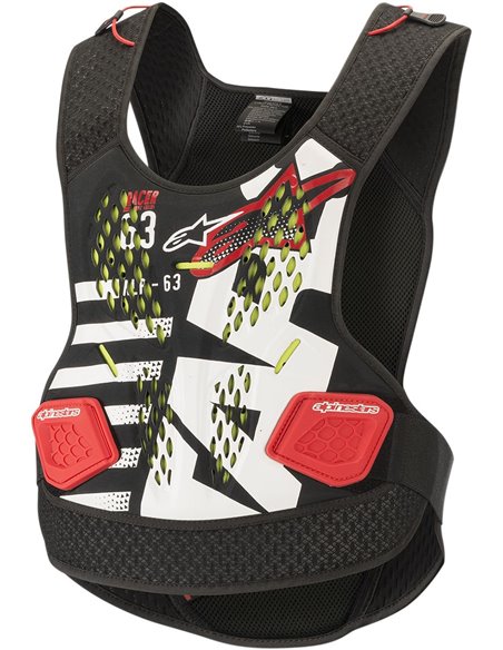 Plastron Alpinestars Sequence Bwr Xs / S 6701819-123-Xss